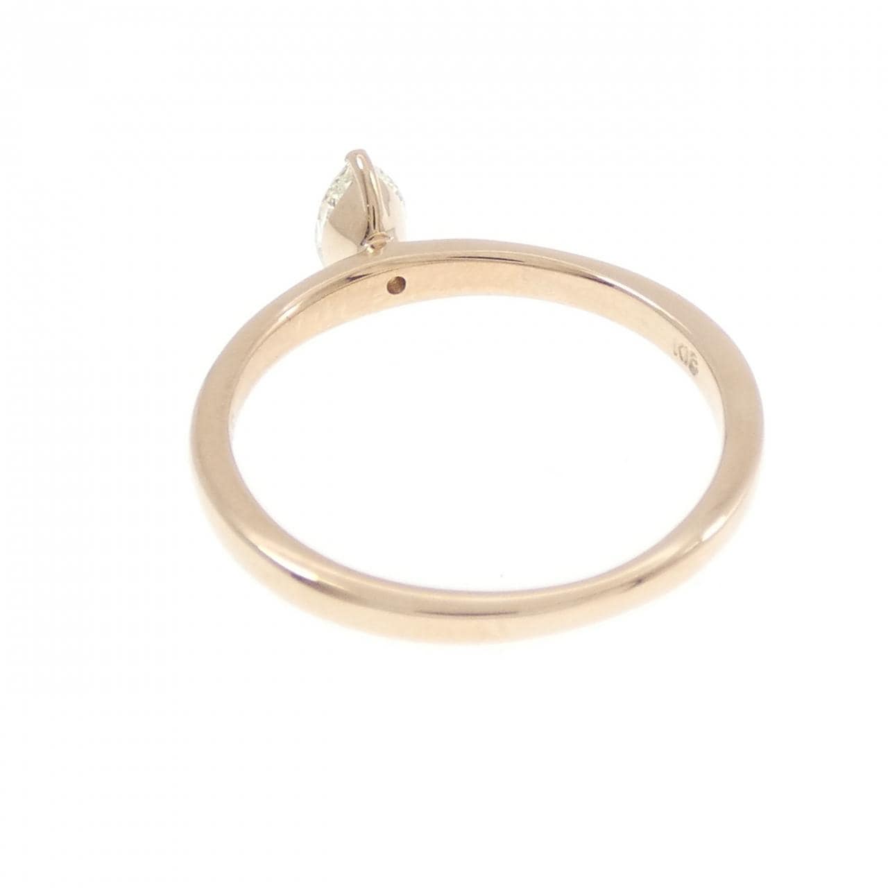 K18PG ダイヤモンド リング 0.35CT
