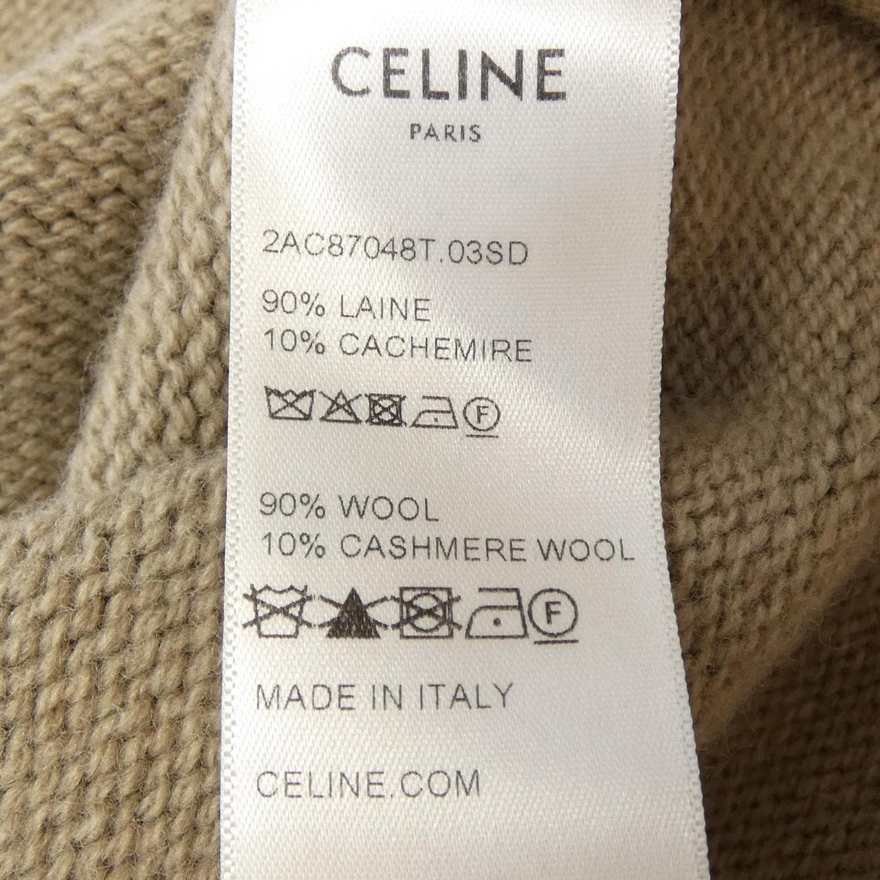 セリーヌ CELINE トリオンフ フード付セーター 2AC87048T パーカー