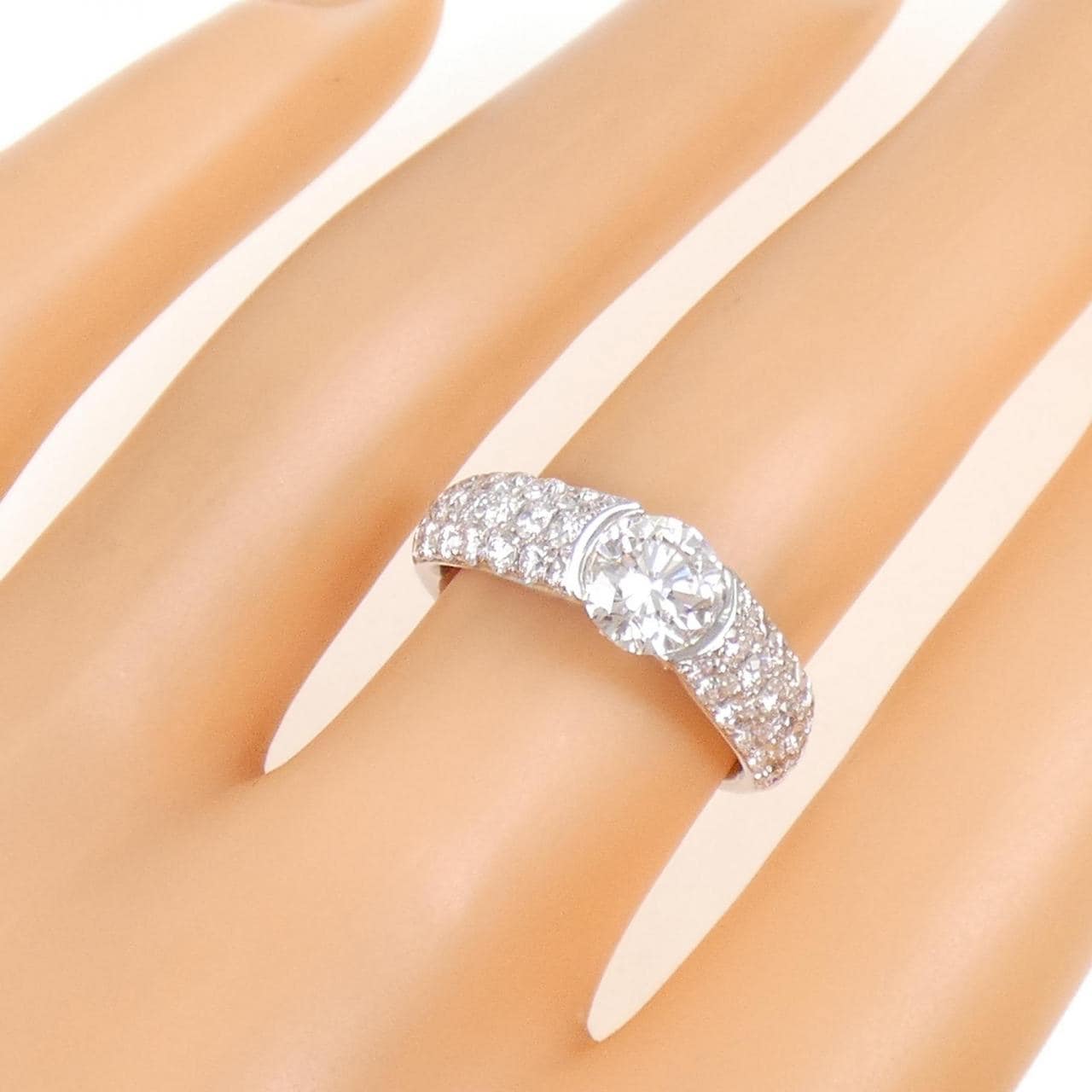 PT900 ダイヤモンド リング 1.003CT