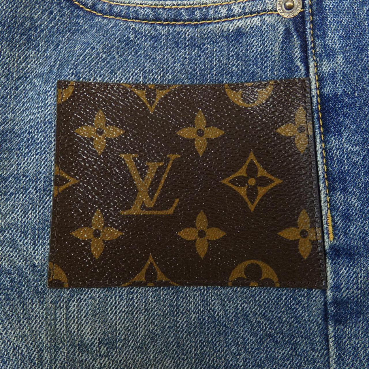 ルイヴィトン LOUIS VUITTON モノグラムパッチジーンズ FQPA41GM1 ジーンズ