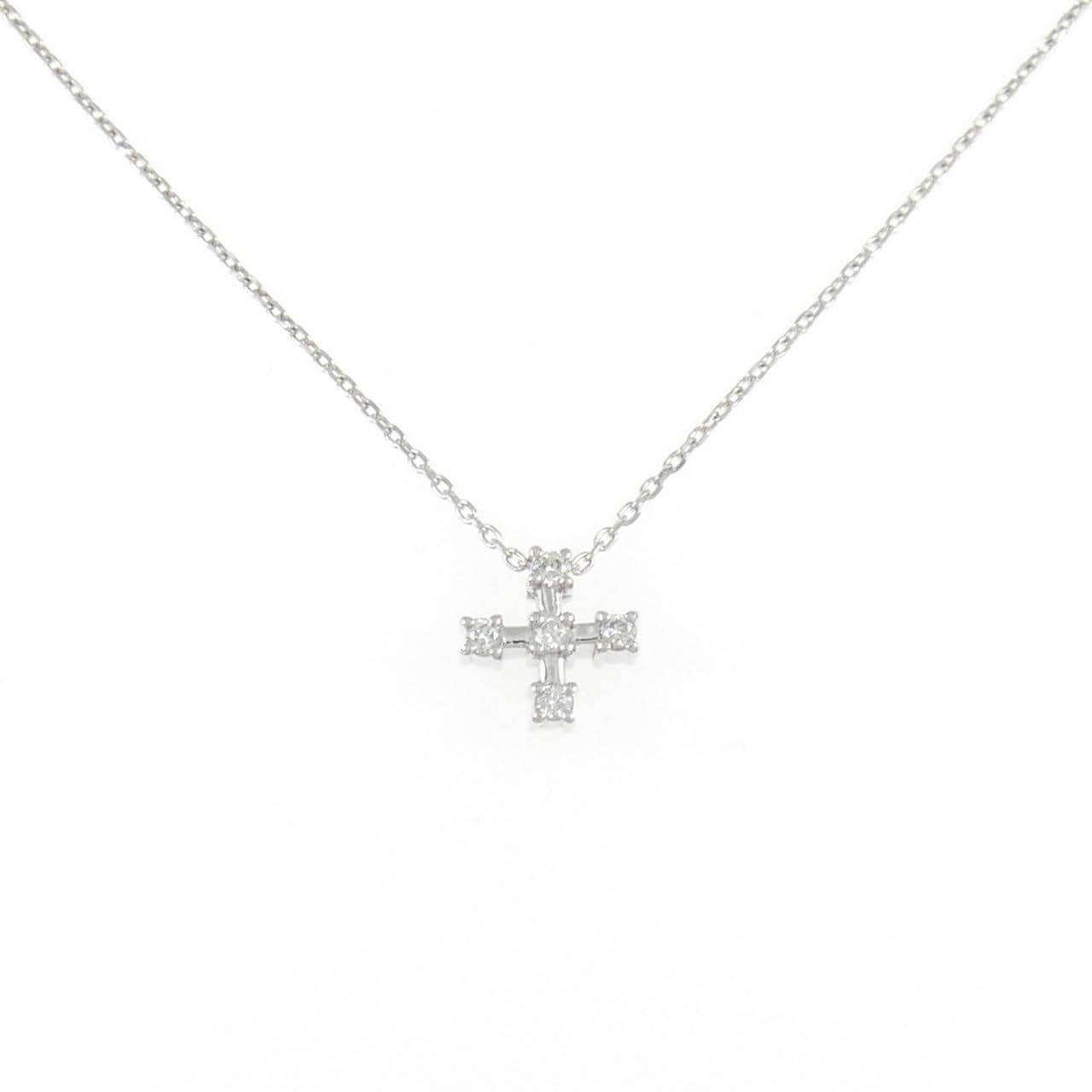 750WG/K18WG ダイヤモンド ネックレス