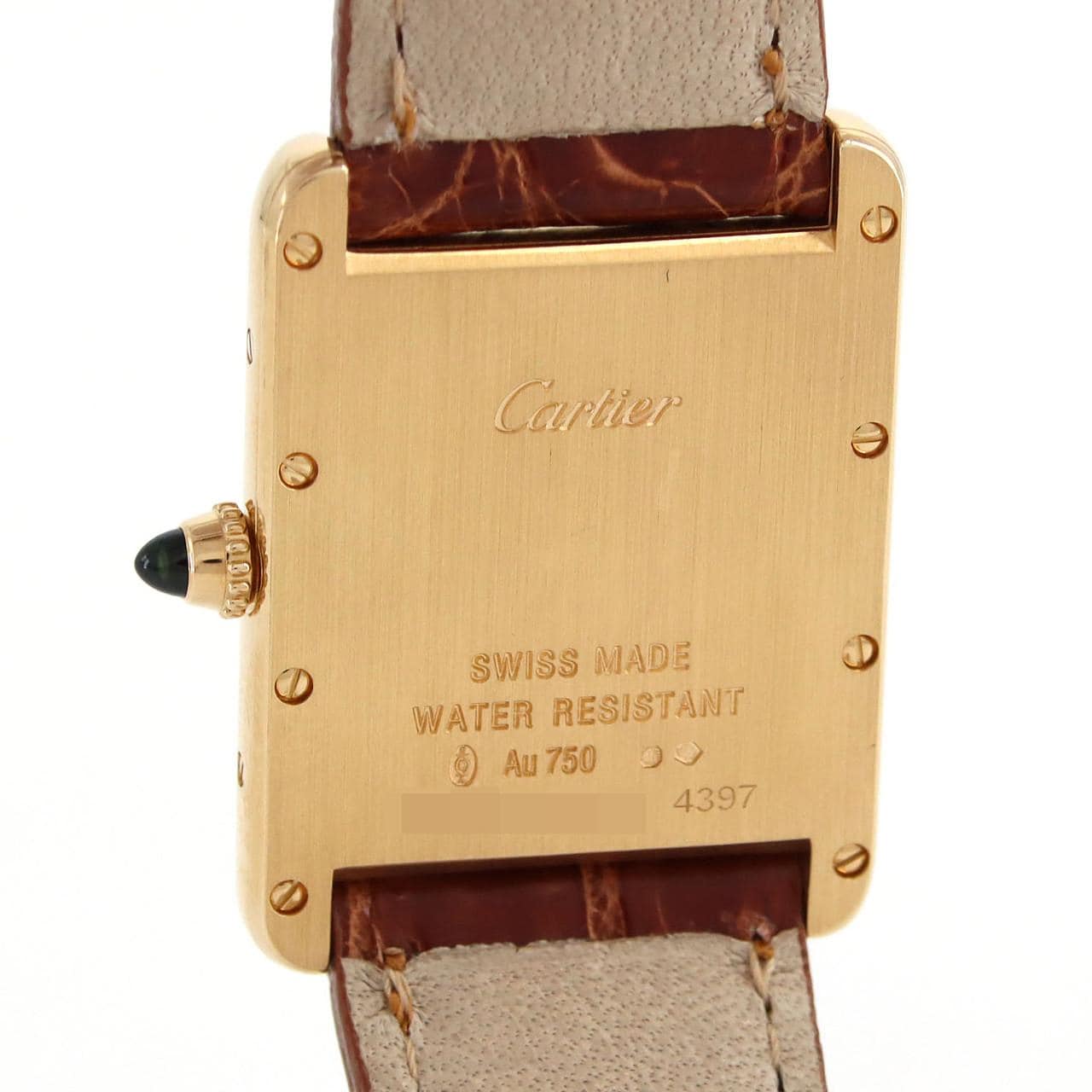 Cartier Tank Louis Cartier LM YG WGTA0067 YG Quartz
