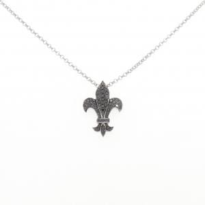 K18WG/K18BG ダイヤモンド ネックレス 0.40CT