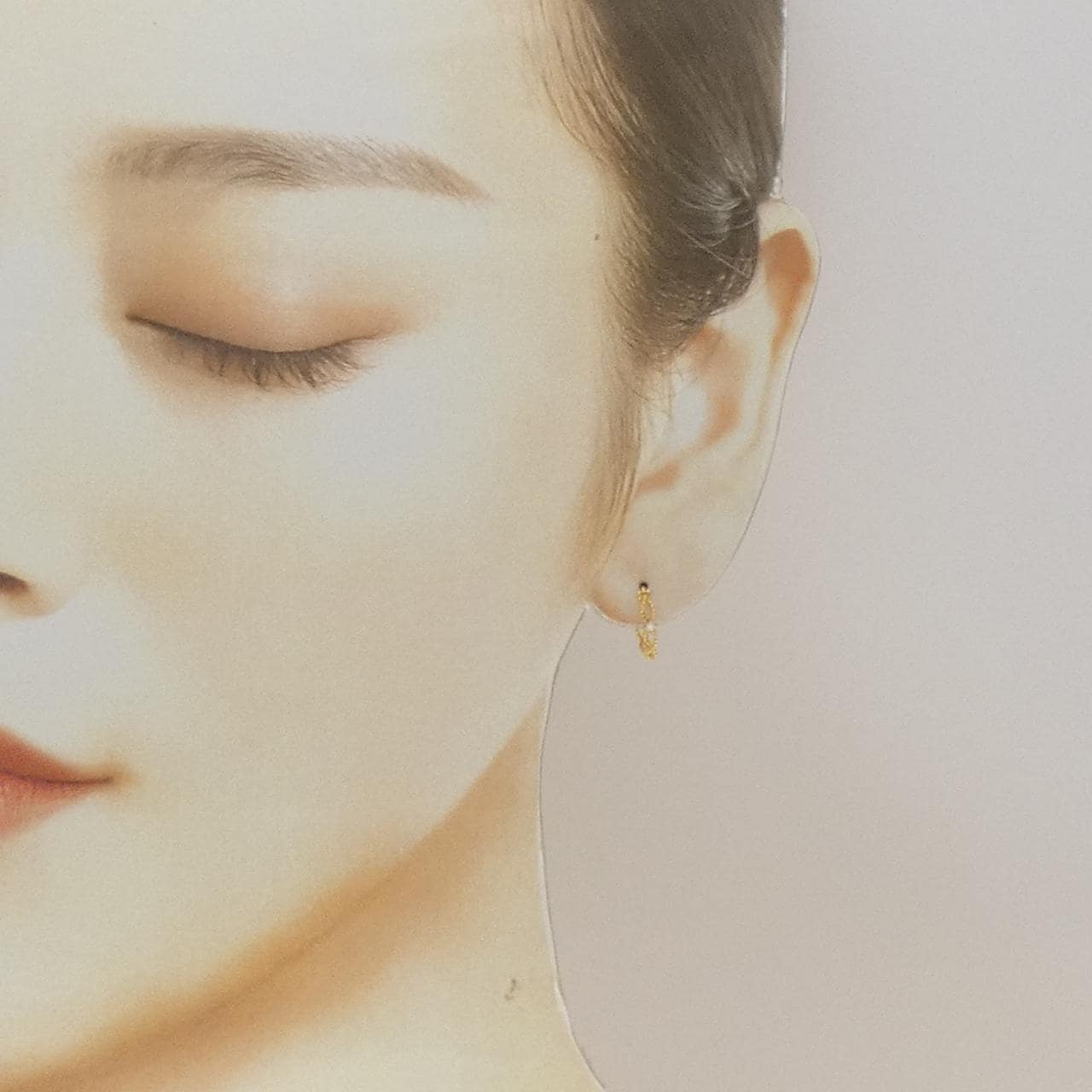 K18YG ダイヤモンド ピアス