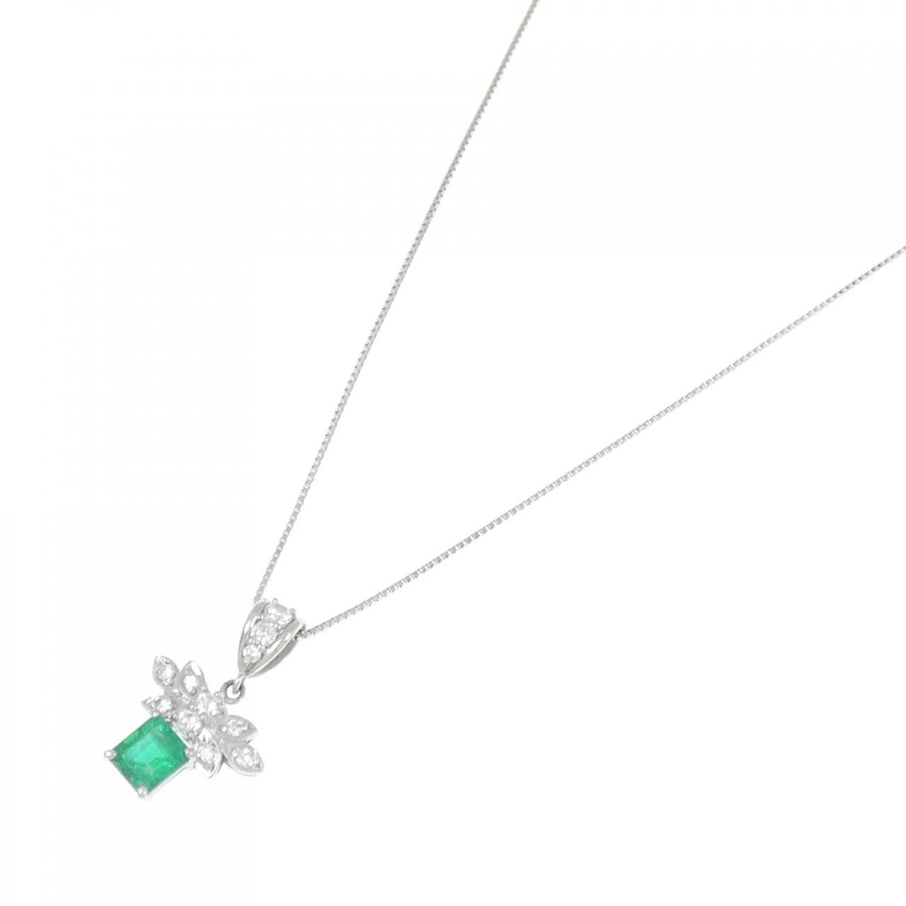 PT900/PT850祖母綠項鏈0.69CT