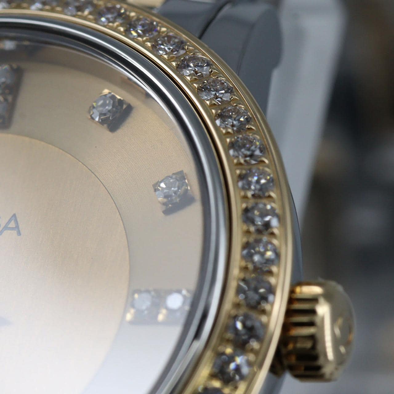 オメガ デ･ヴィル プレステージ コンビ/D･16P 413.25.27.60.58.001 SSxGP クォーツ