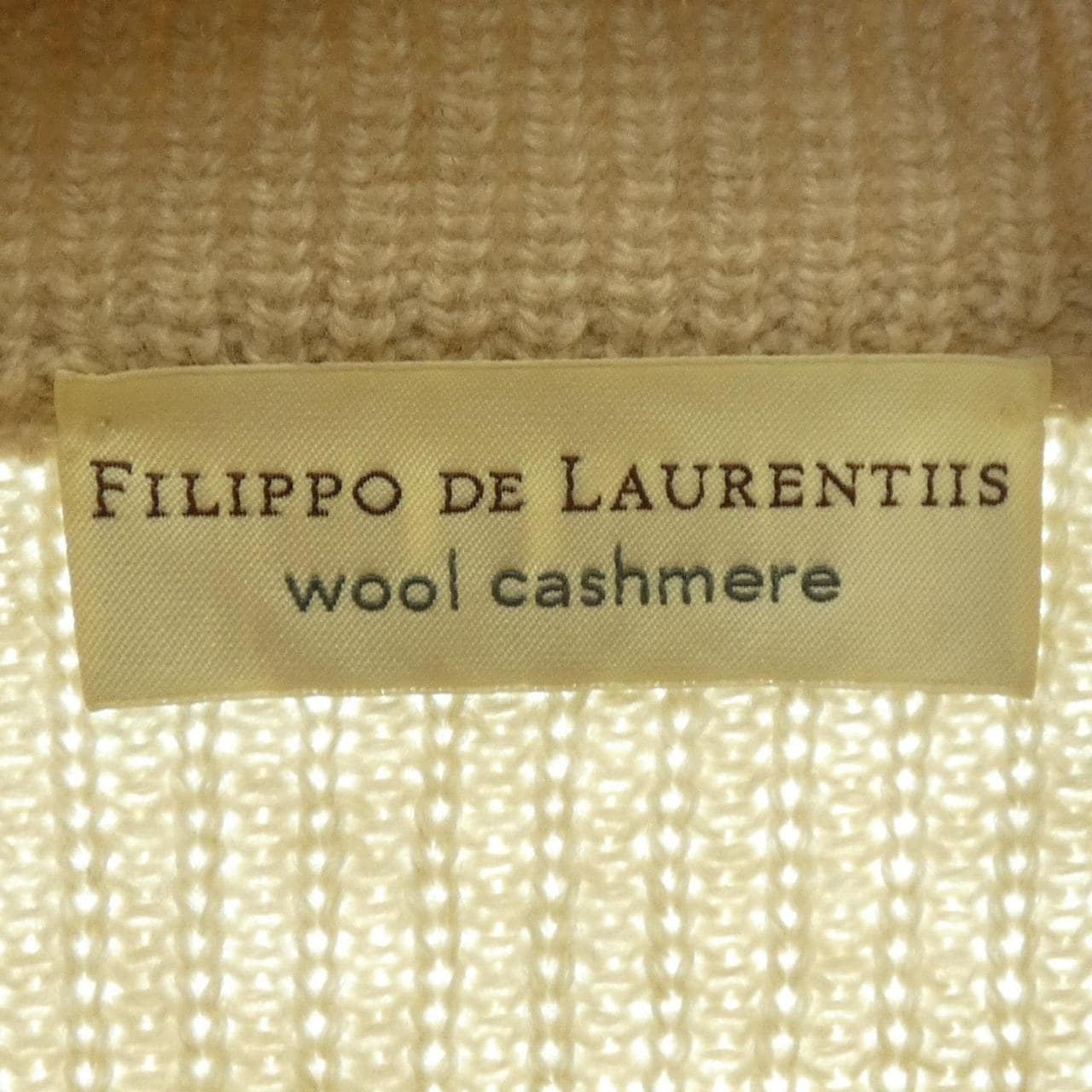 フィリッポデローレンティス FILIPPO DE LAURENTIIS 3210-MZOML34 ニット