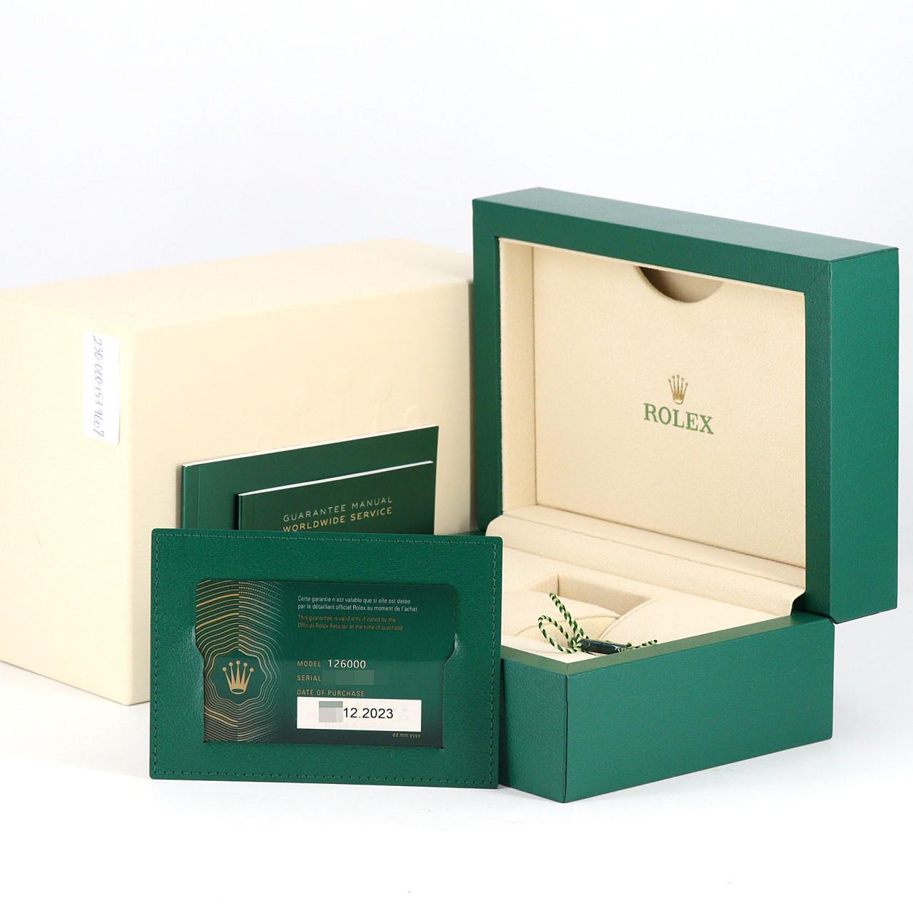 ロレックス オイスターパーペチュアル 126000 SS 自動巻 ランダム番