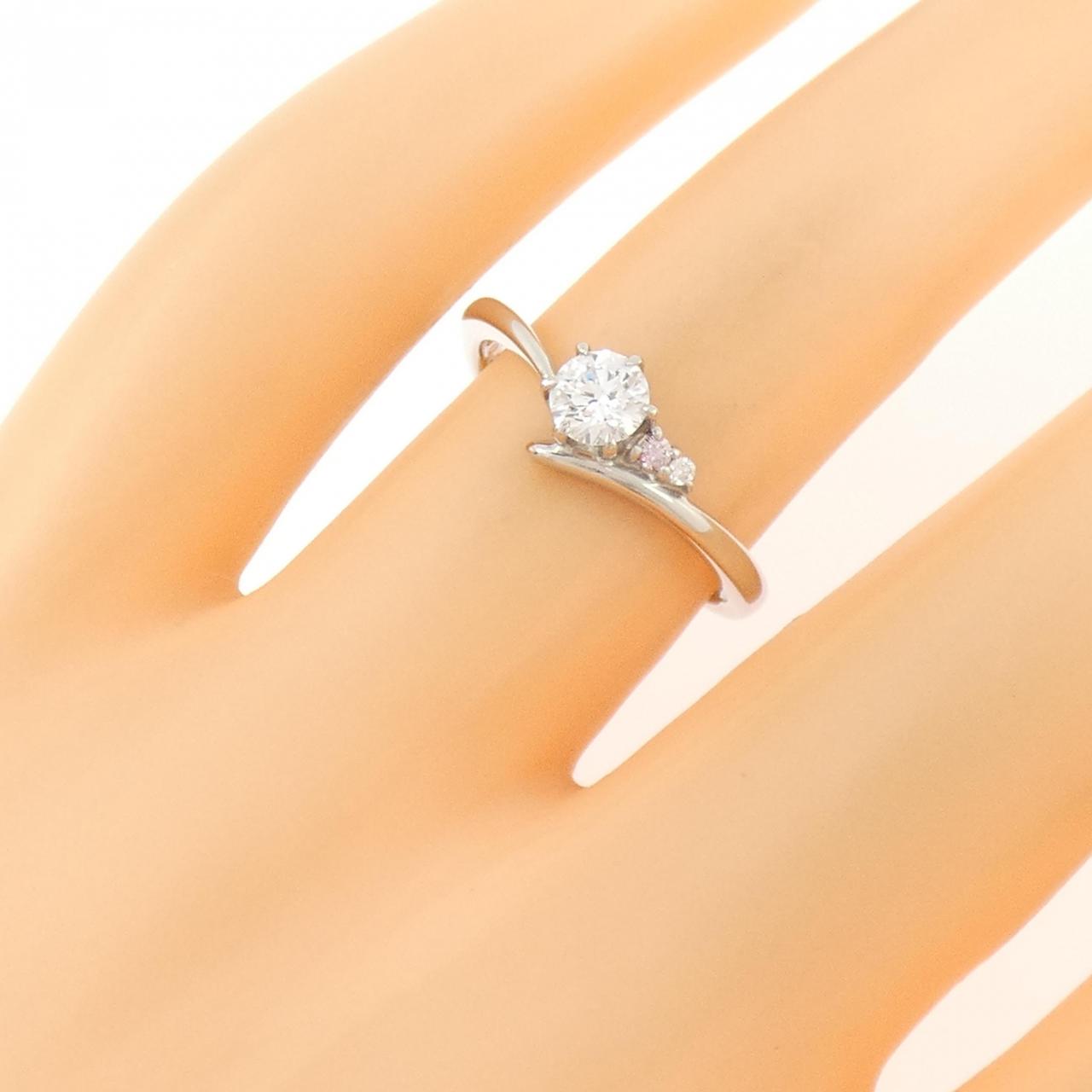 PT900 ダイヤモンド リング 0.282CT D SI1 VG