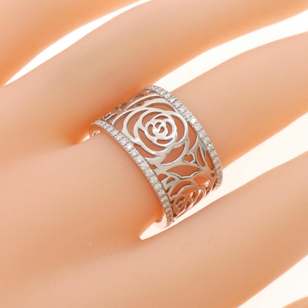 シャネル カメリア ラージ リング