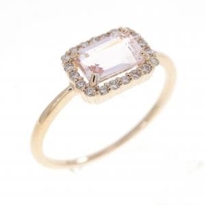 K18PG モルガナイト リング 0.51CT