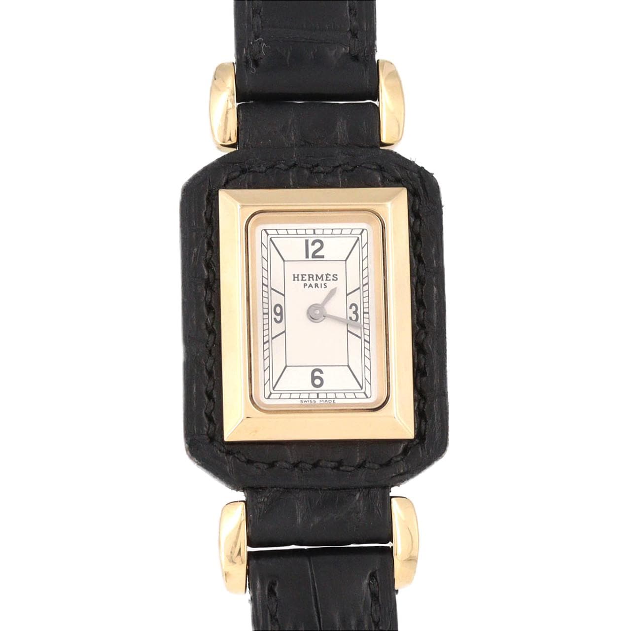 【ノーメンテナンス還元価格】エルメス オートヴィル YG BO-HT1.285 YG クォーツ