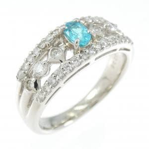 PT900 パライバトルマリン リング 0.18CT