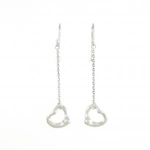 ティファニー オープンハート ドロップ ピアス