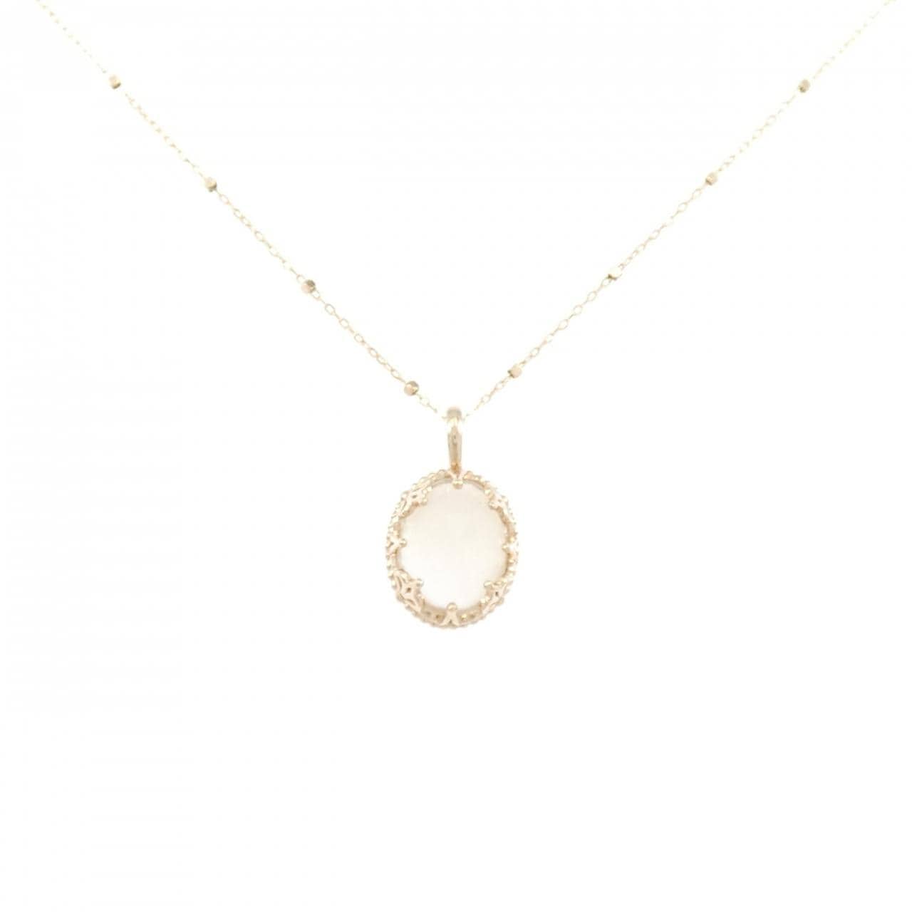 K10PG ムーンストーン ネックレス