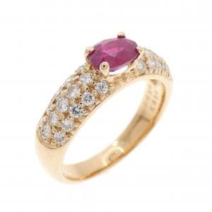 スタージュエリー ルビー リング 0.58CT