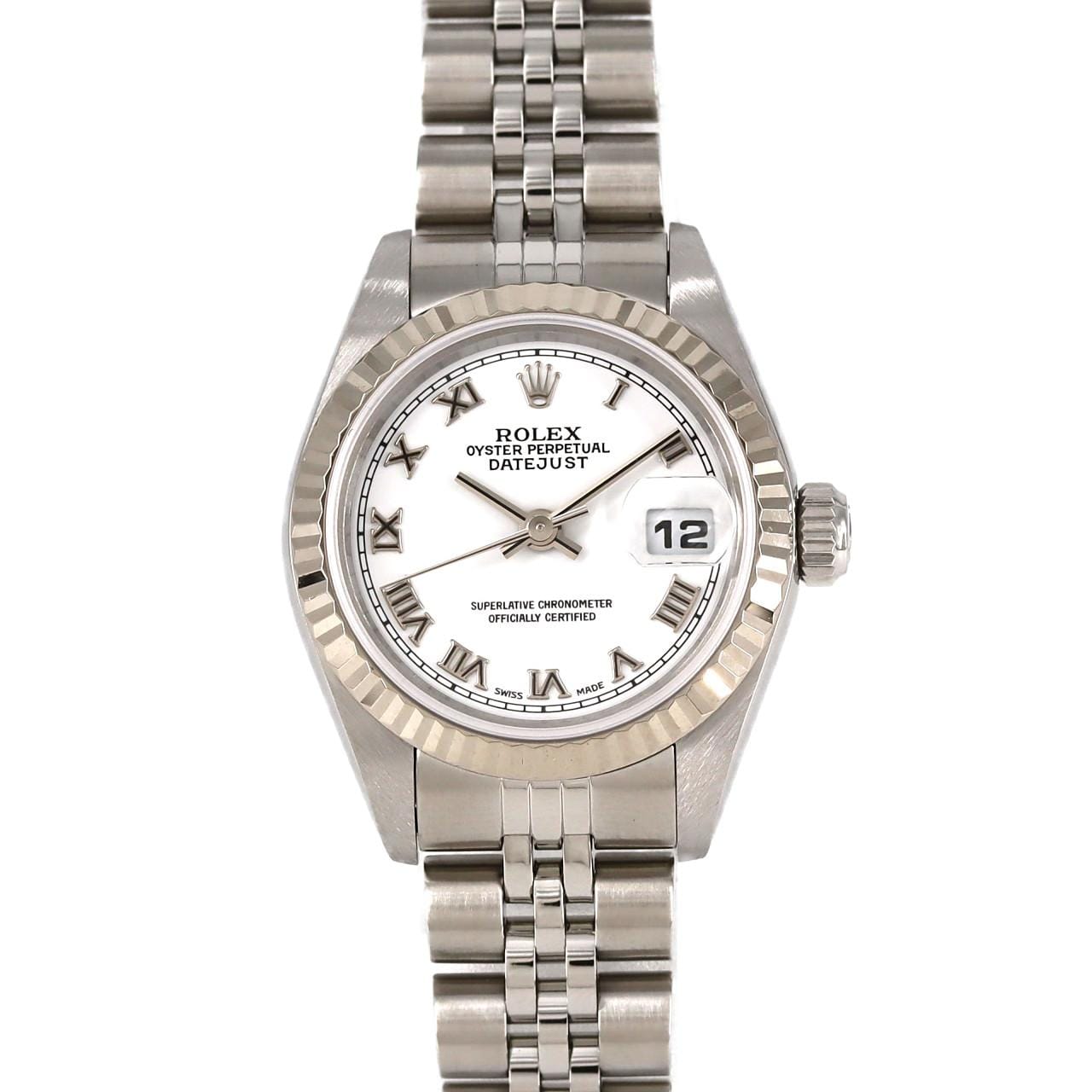 ROLEX Datejust 79174 SSxWG Automatic F number