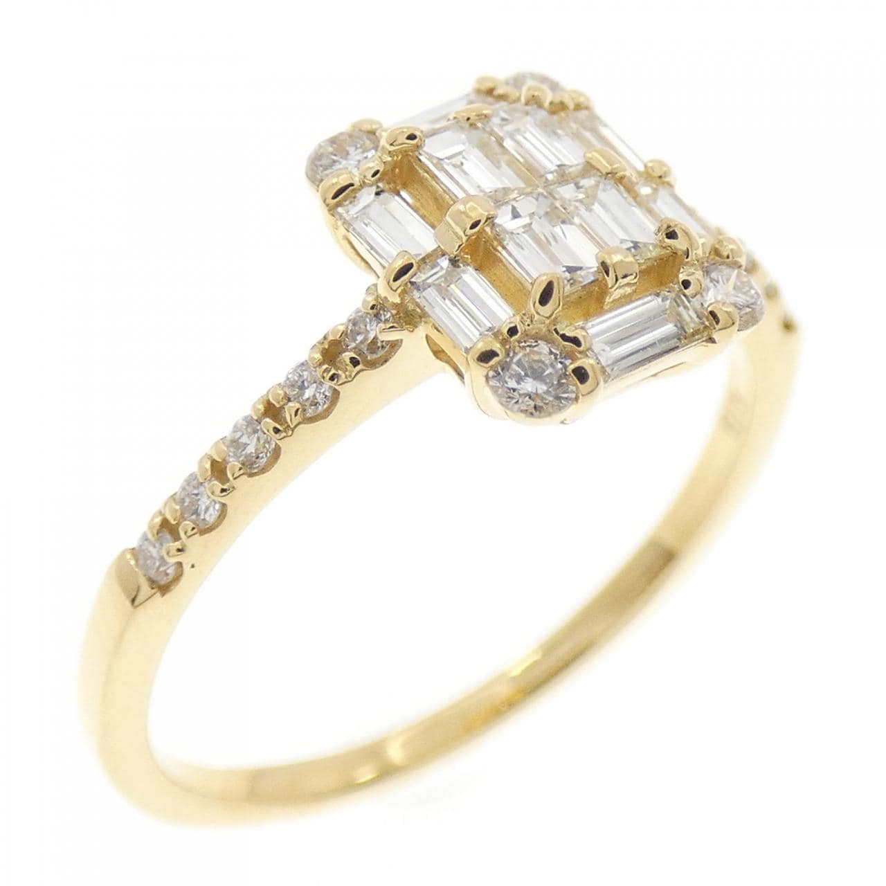 【新品】K18YG ダイヤモンド リング 0.50CT