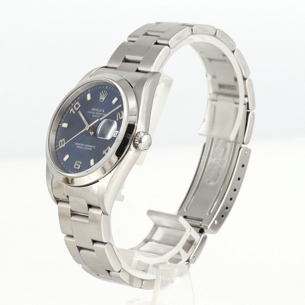 ロレックス オイスターパーペチュアルデイト 15200 SS 自動巻 P番