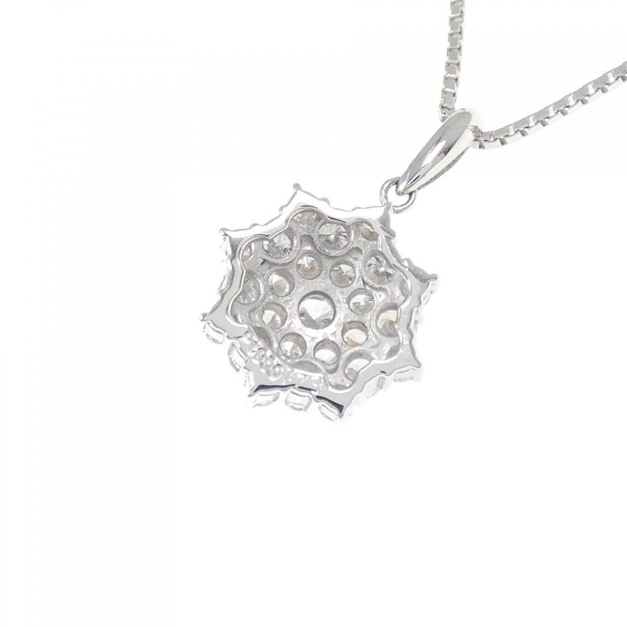 PT900/PT850 ダイヤモンド ネックレス 1.13CT