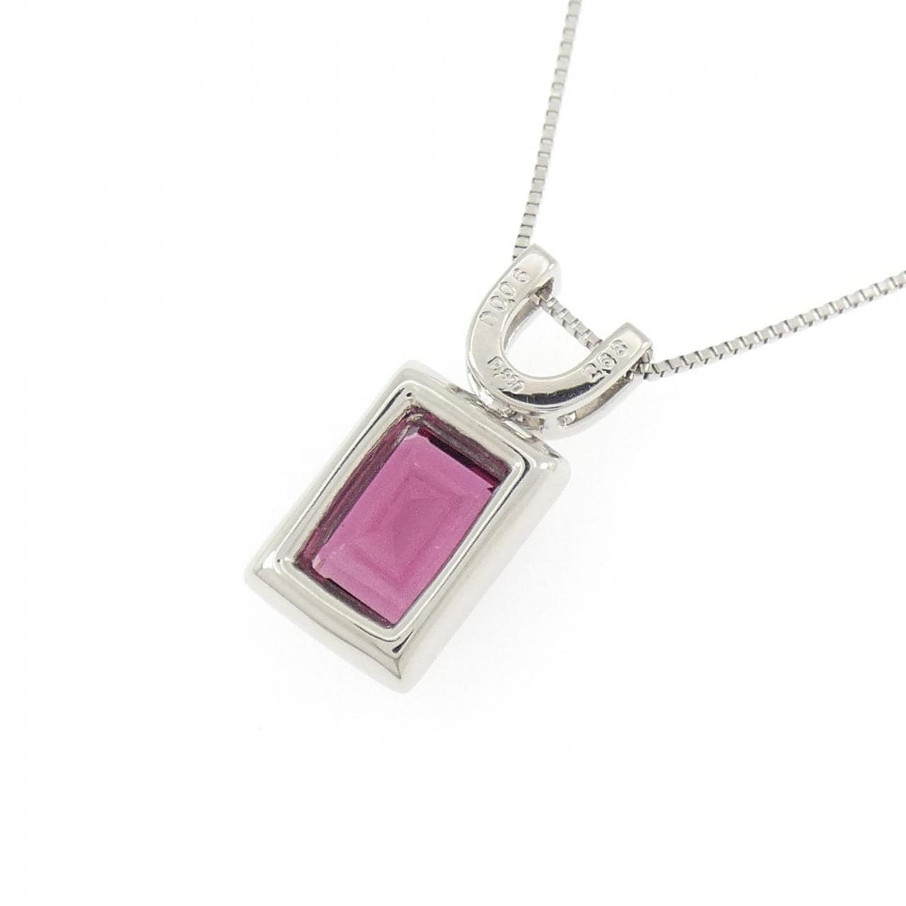 PT900/PT850 ガーネット ネックレス 2.68CT