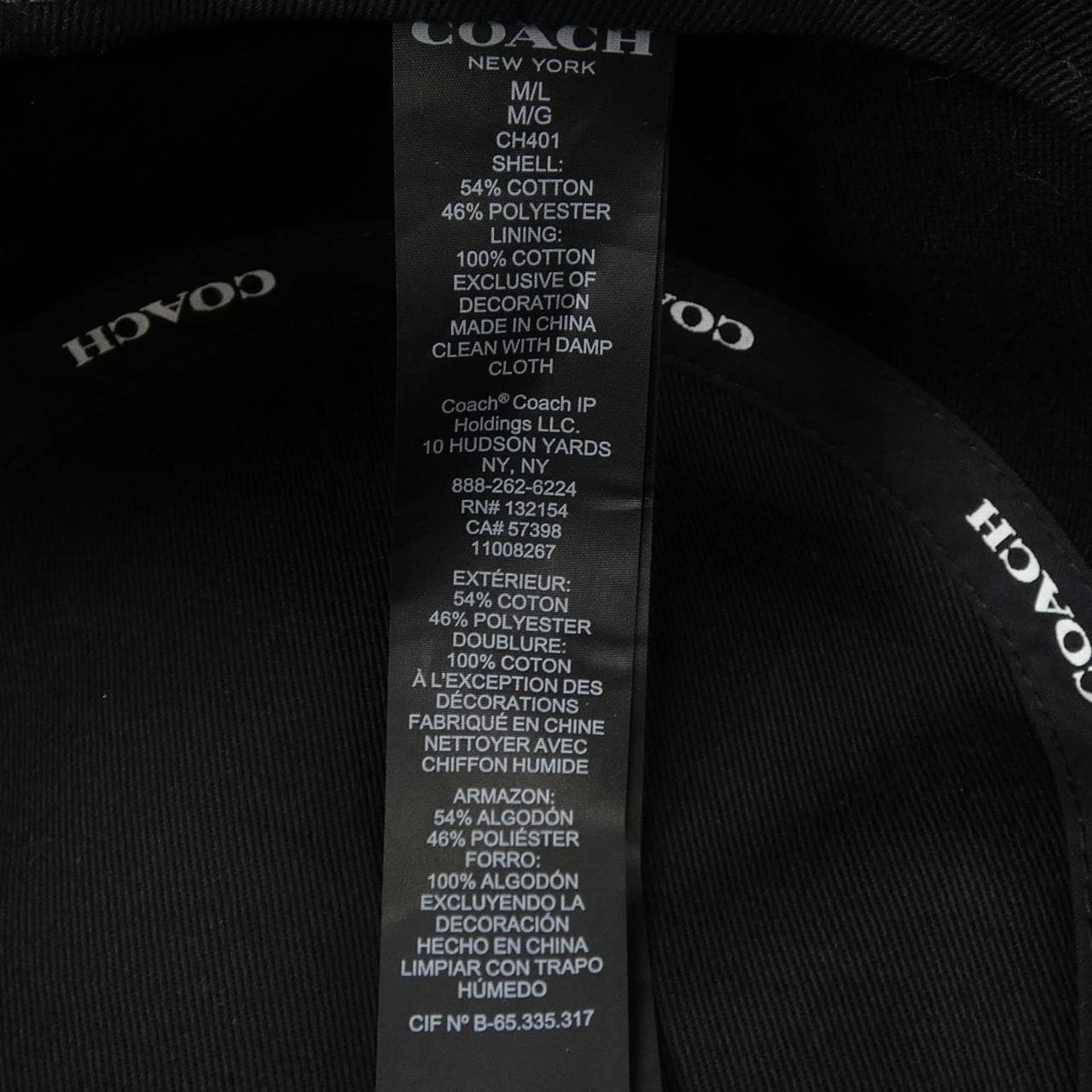 コーチ COACH ハット