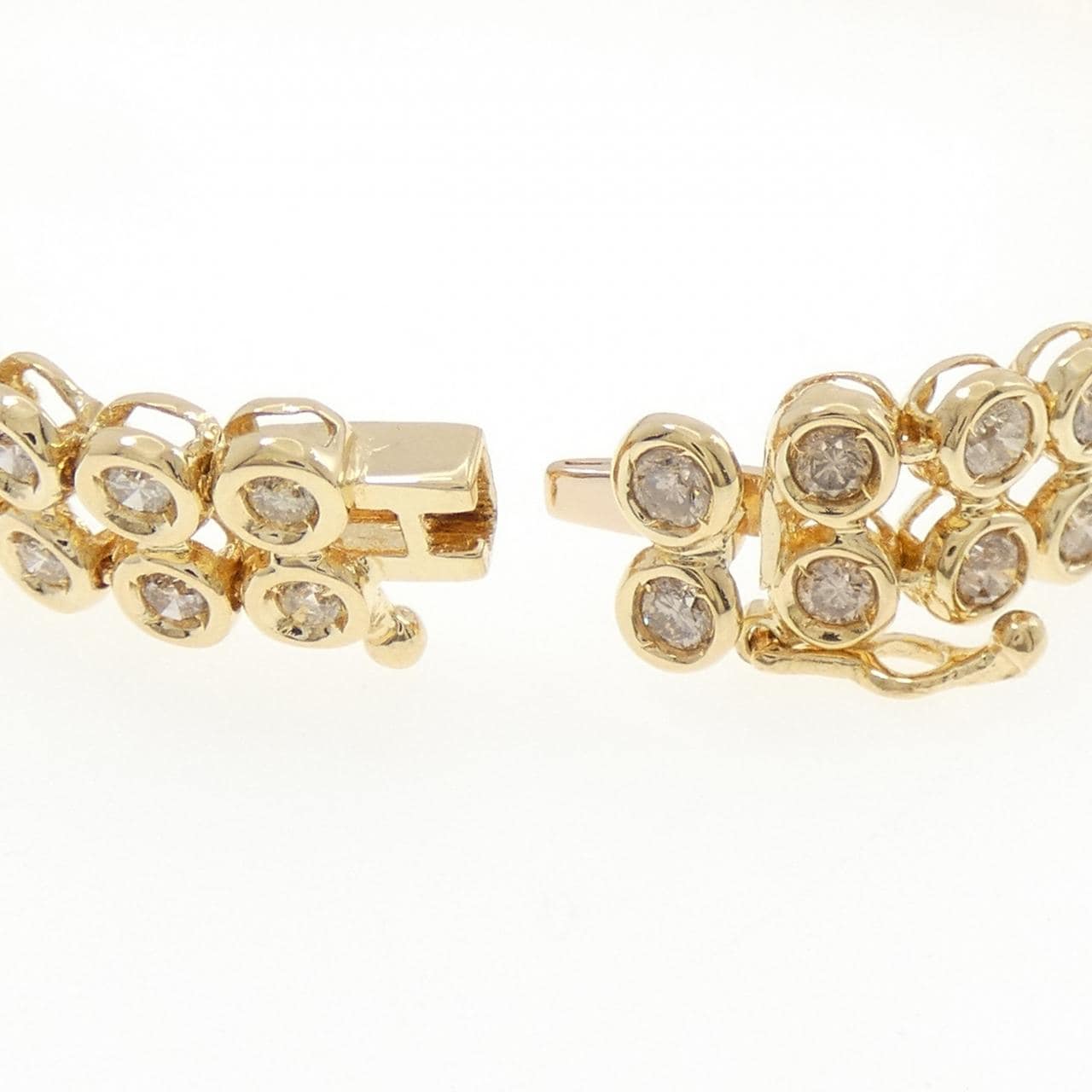 K18YG ダイヤモンド ブレスレット 4.00CT
