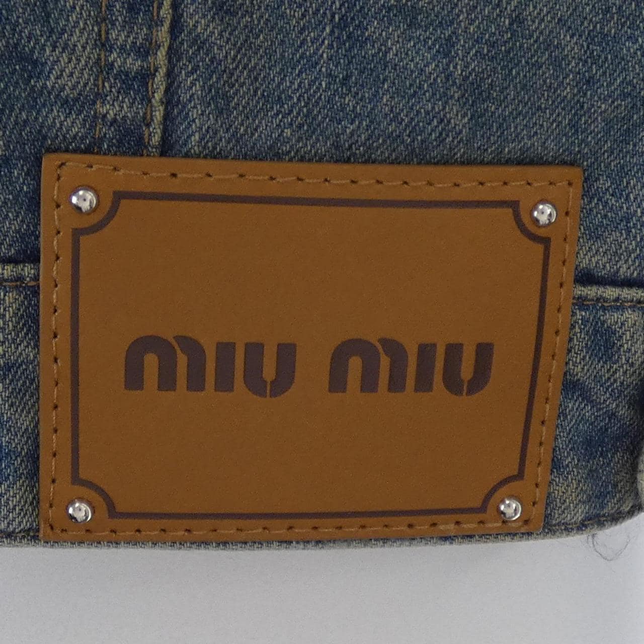 ミュウミュウ MIU MIU GWB057 デニムジャケット