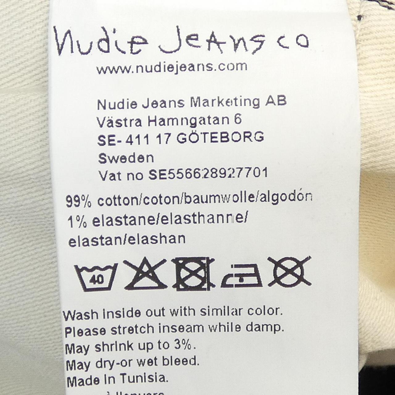 ヌーディージーンズ NUDIE JEANS 112498030Lean ジーンズ