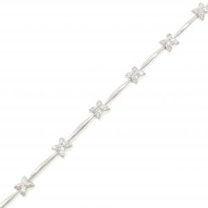 K18WG ダイヤモンド ブレスレット 0.20CT