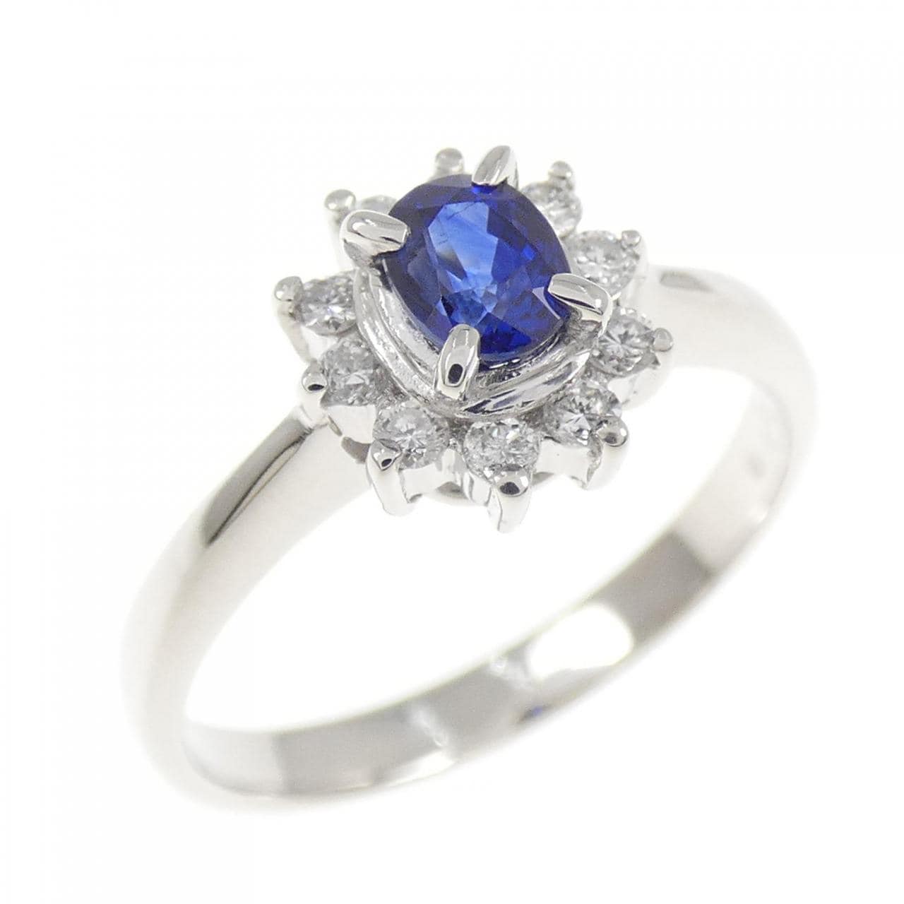 PT900 サファイヤ リング 0.40CT