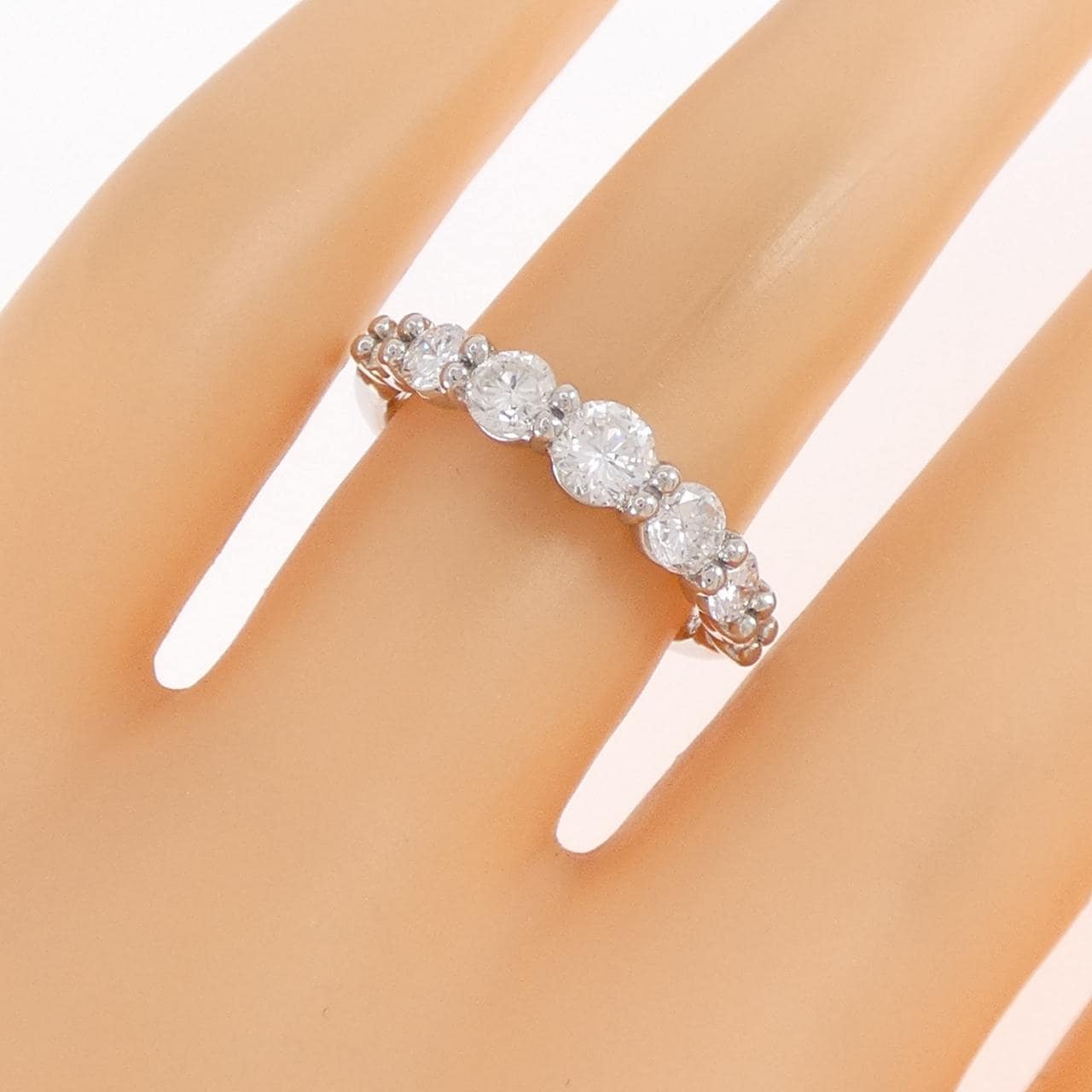 PT900 ダイヤモンド リング 1.01CT