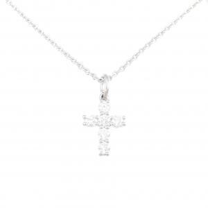 平和堂 クロス ダイヤモンドネックレス 0.58CT