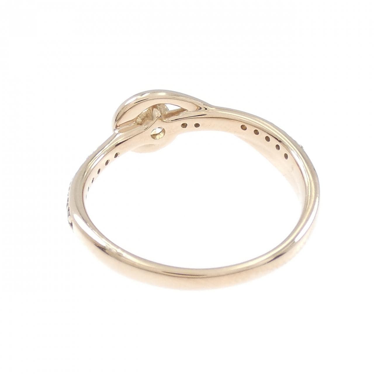 K18PG ダイヤモンド リング 0.21CT