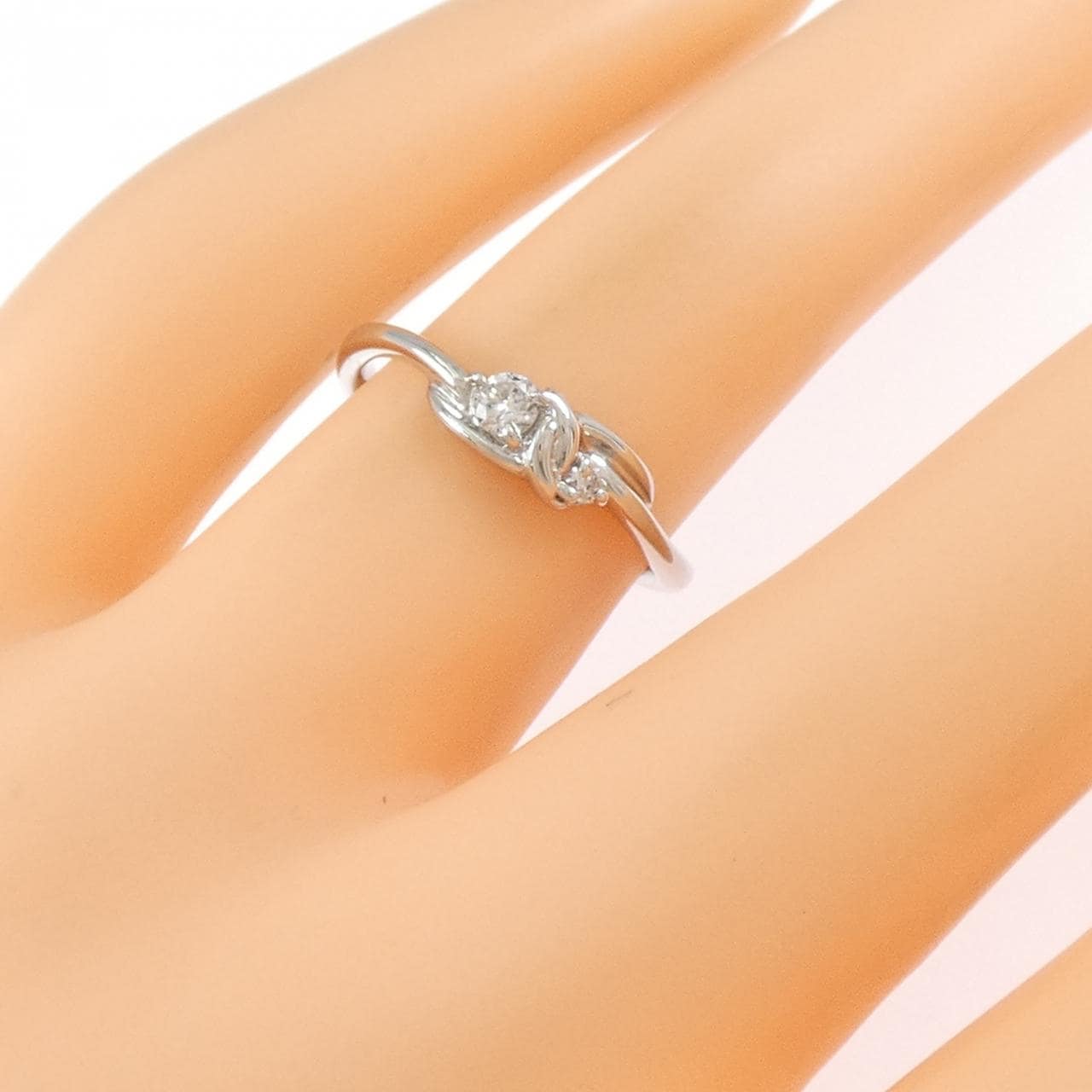 PT900 ダイヤモンド リング 0.12CT