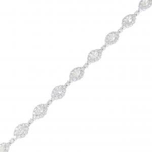 【新品】PT ダイヤモンド ブレスレット 5.50CT