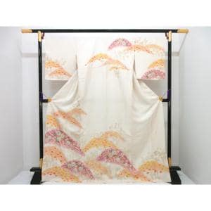 【未使用品】訪問着　【翠山工房】