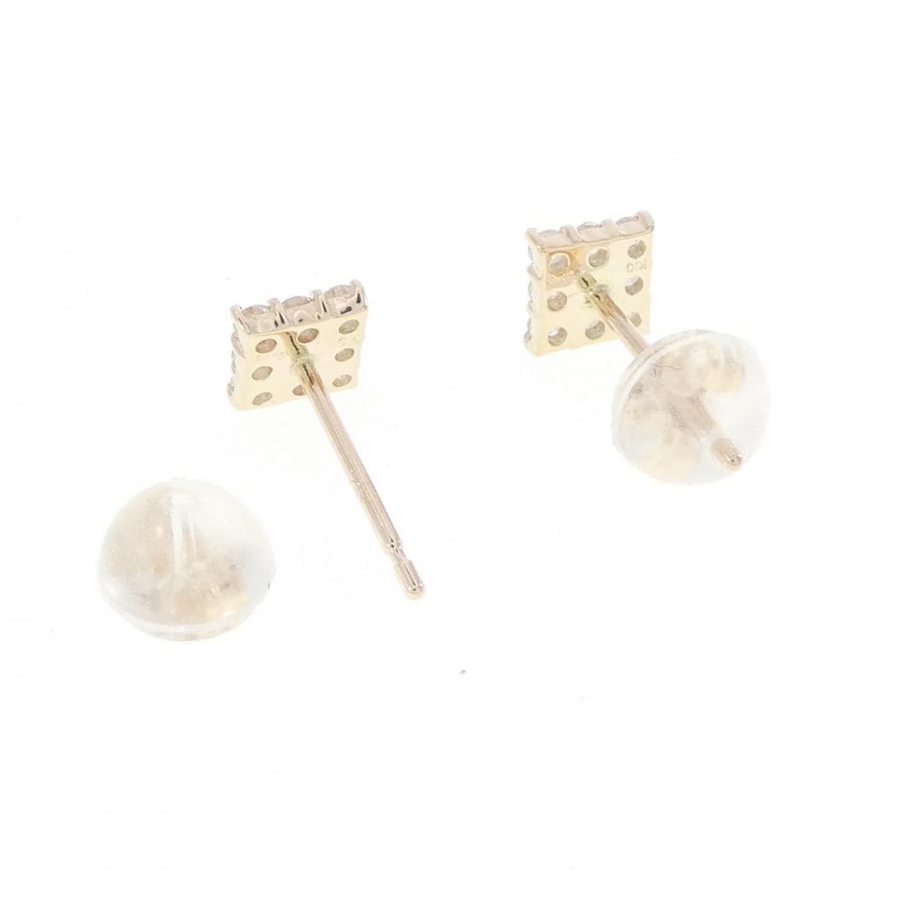 【リメイク】K10YG ダイヤモンド ピアス 0.20CT