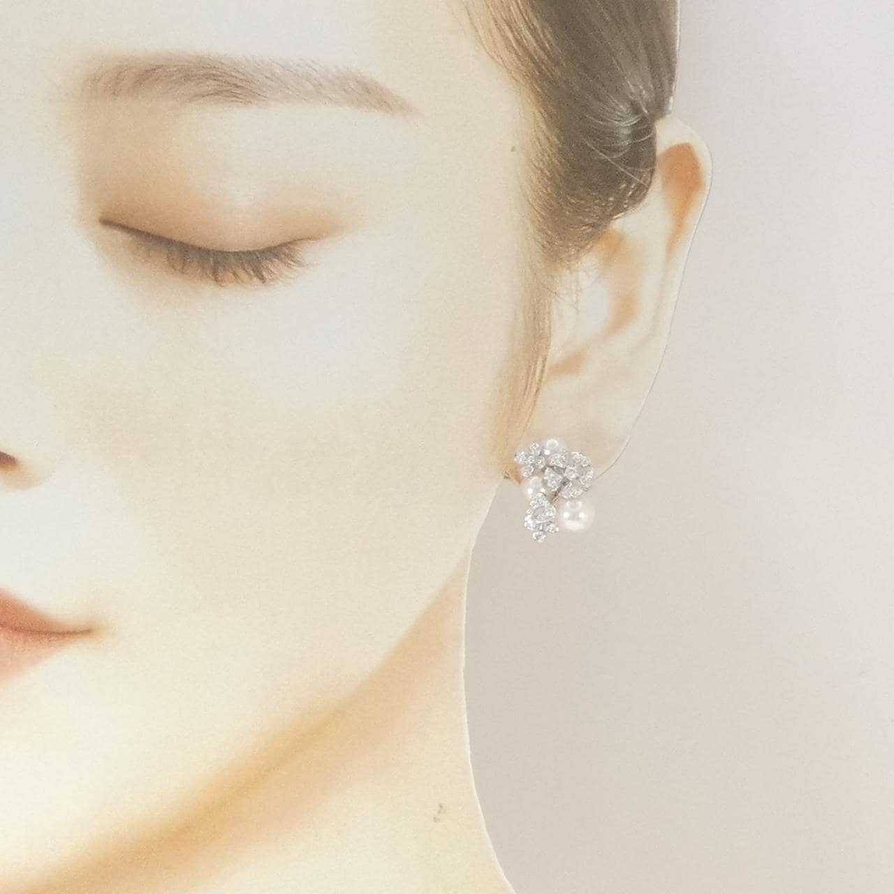 ミキモト アコヤパール ピアス