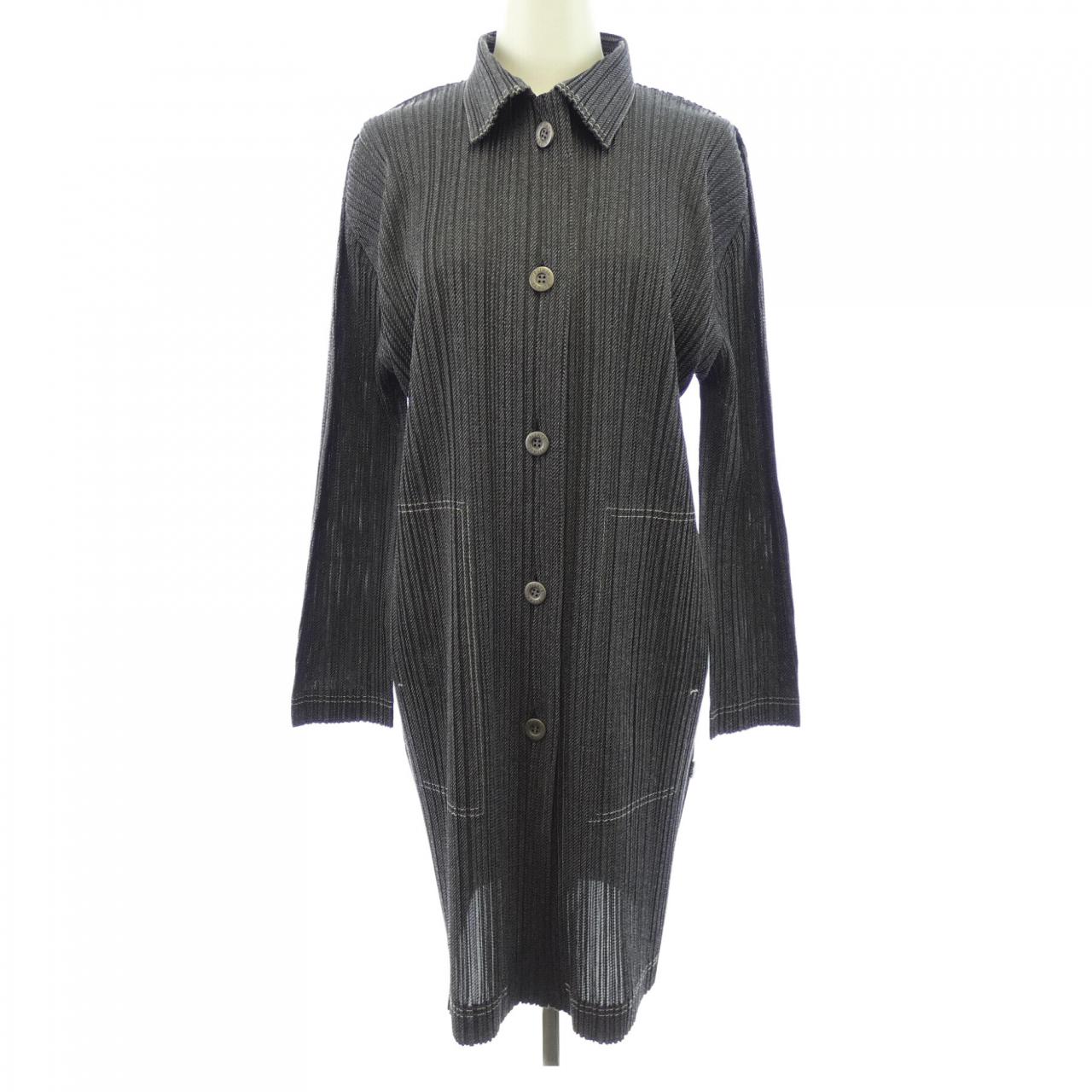 プリーツプリーズ PLEATS PLEASE 2025 COTTON DENIM PP53JA242 7580092 コート