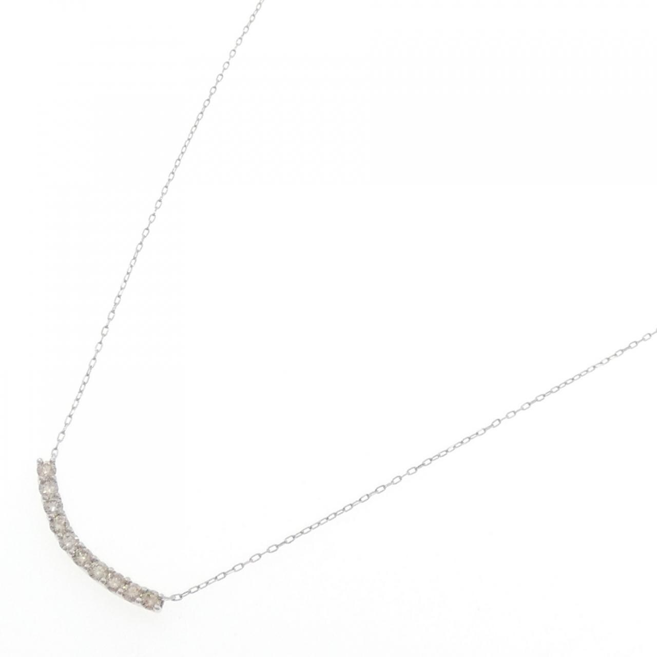 PT950/PT850 ダイヤモンド ネックレス 0.50CT