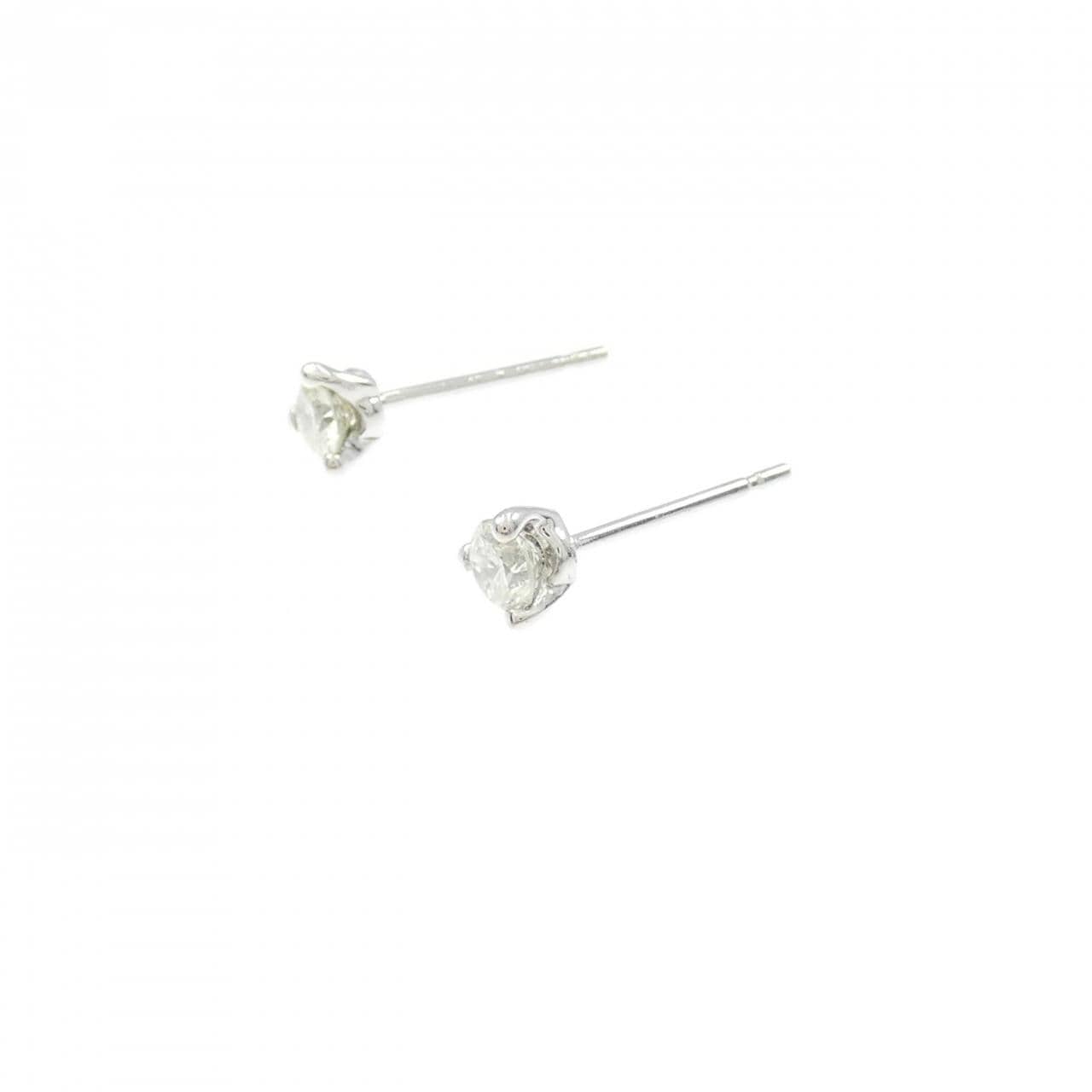 PT900 ダイヤモンド ピアス 0.30CT