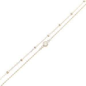 K18YG ダイヤモンド ブレスレット 0.06CT