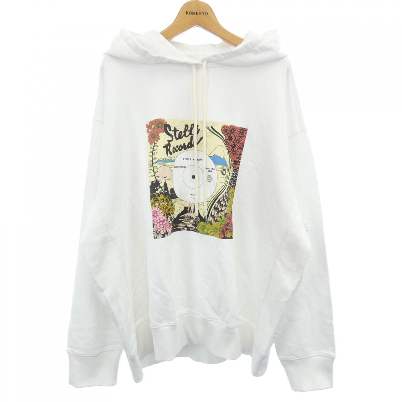 ステラマッカートニー STELLA MCCARTNEY レコードフーディ パーカー