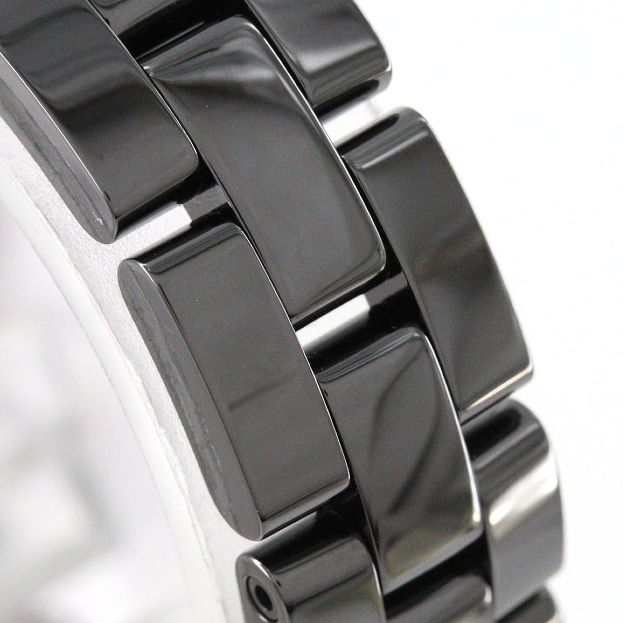 【新品】シャネル J12 28mm セラミック･12P H10135 セラミック クォーツ