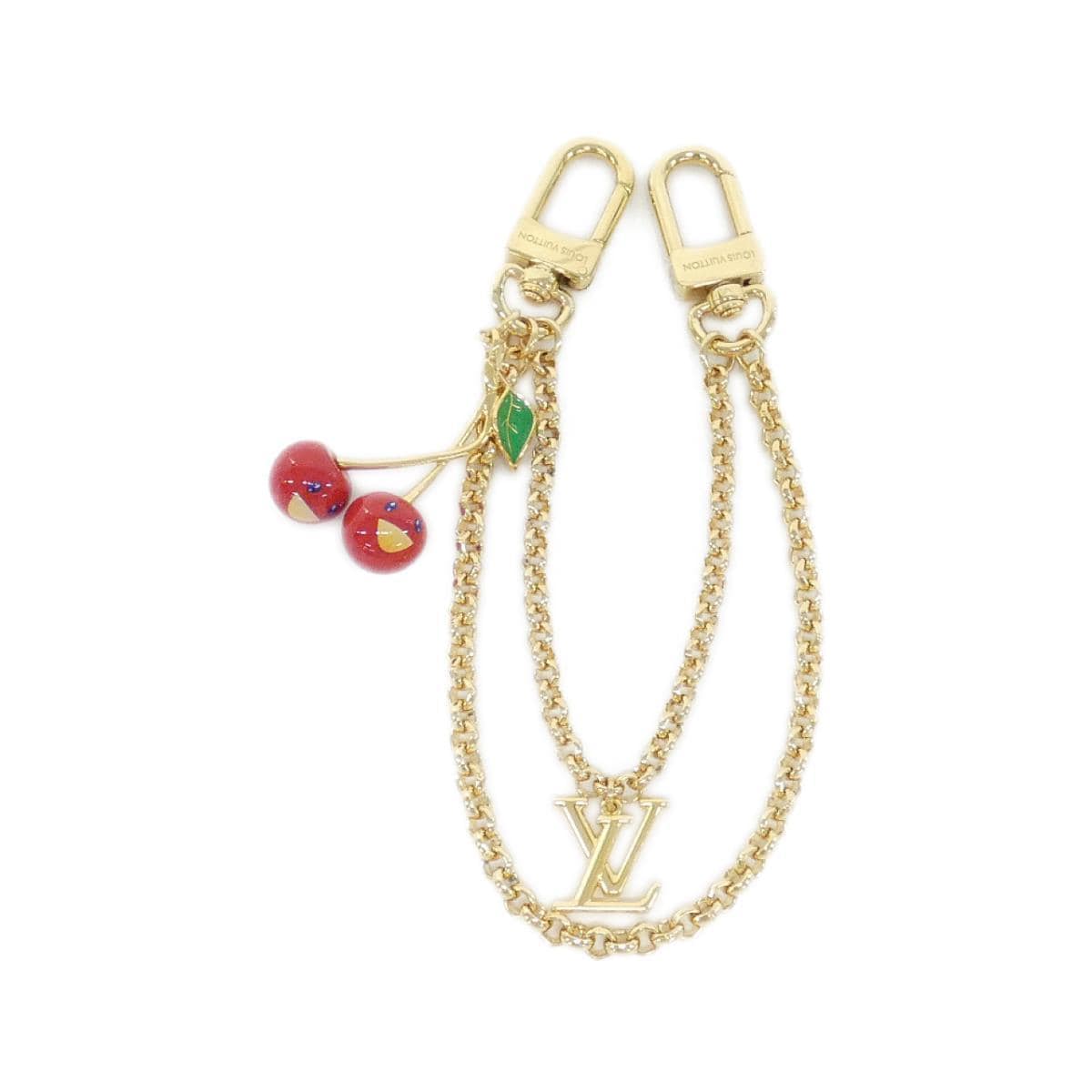 【未使用品】ルイヴィトン　（ＬＶ　ｘ　ＴＭ）　バッグチェーン　チェリー　Ｍ０２５９８