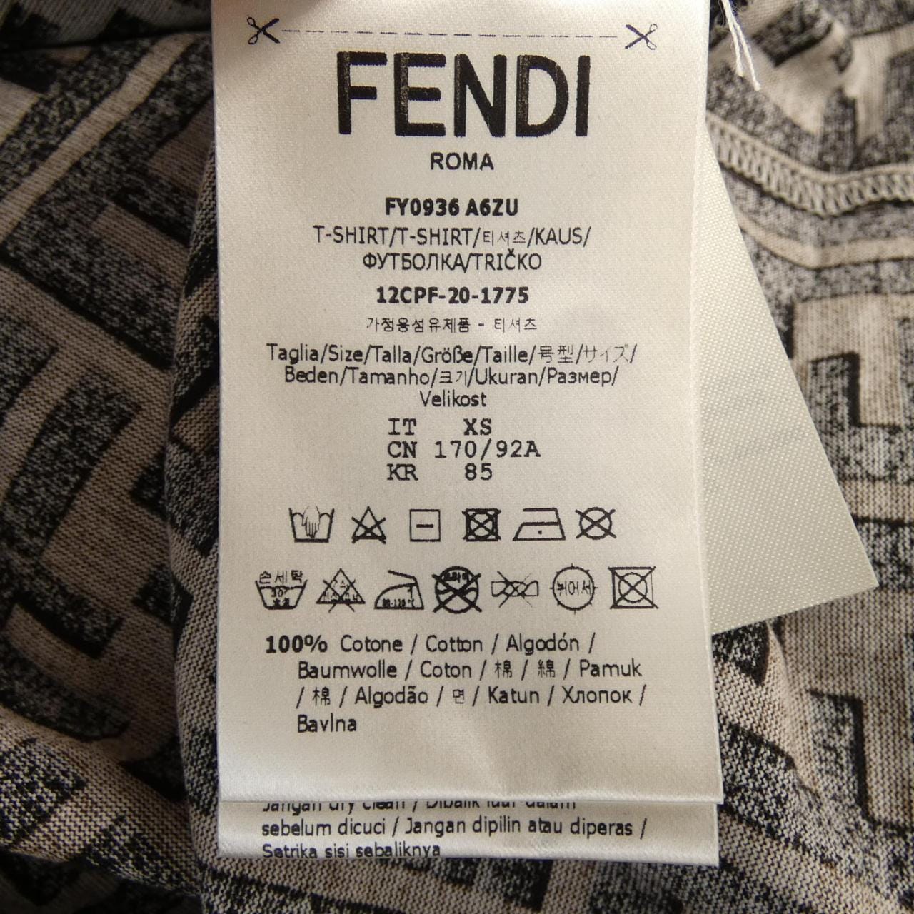 フェンディ FENDI FY0936 A6ZU Tシャツ