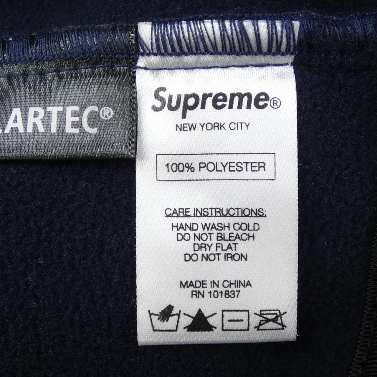 SUPREME Polartec Fleece Neck Neck Warmer