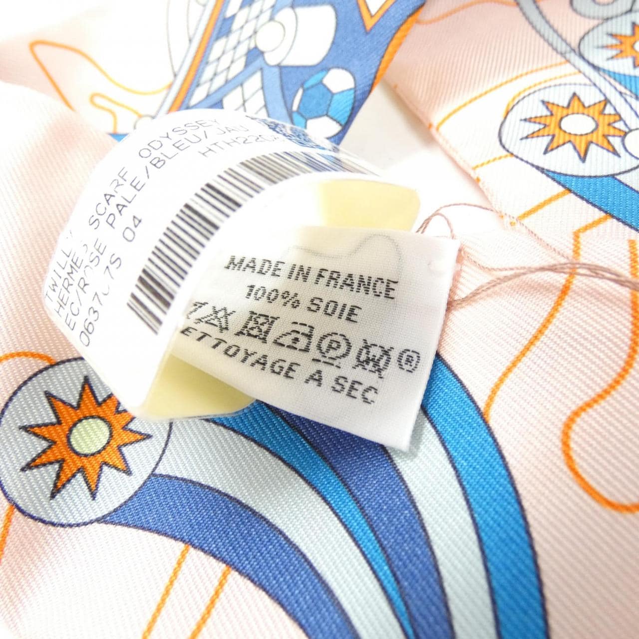 【未使用品】エルメス ODYSSEY ツイリー 063707S スカーフ