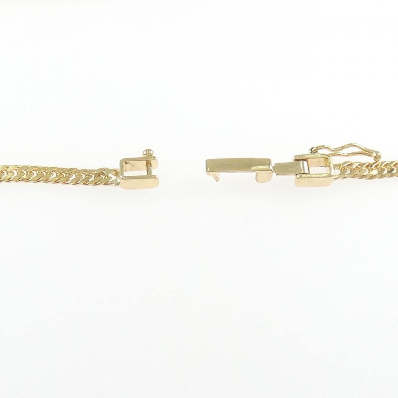 K18YG ハート アンクレット